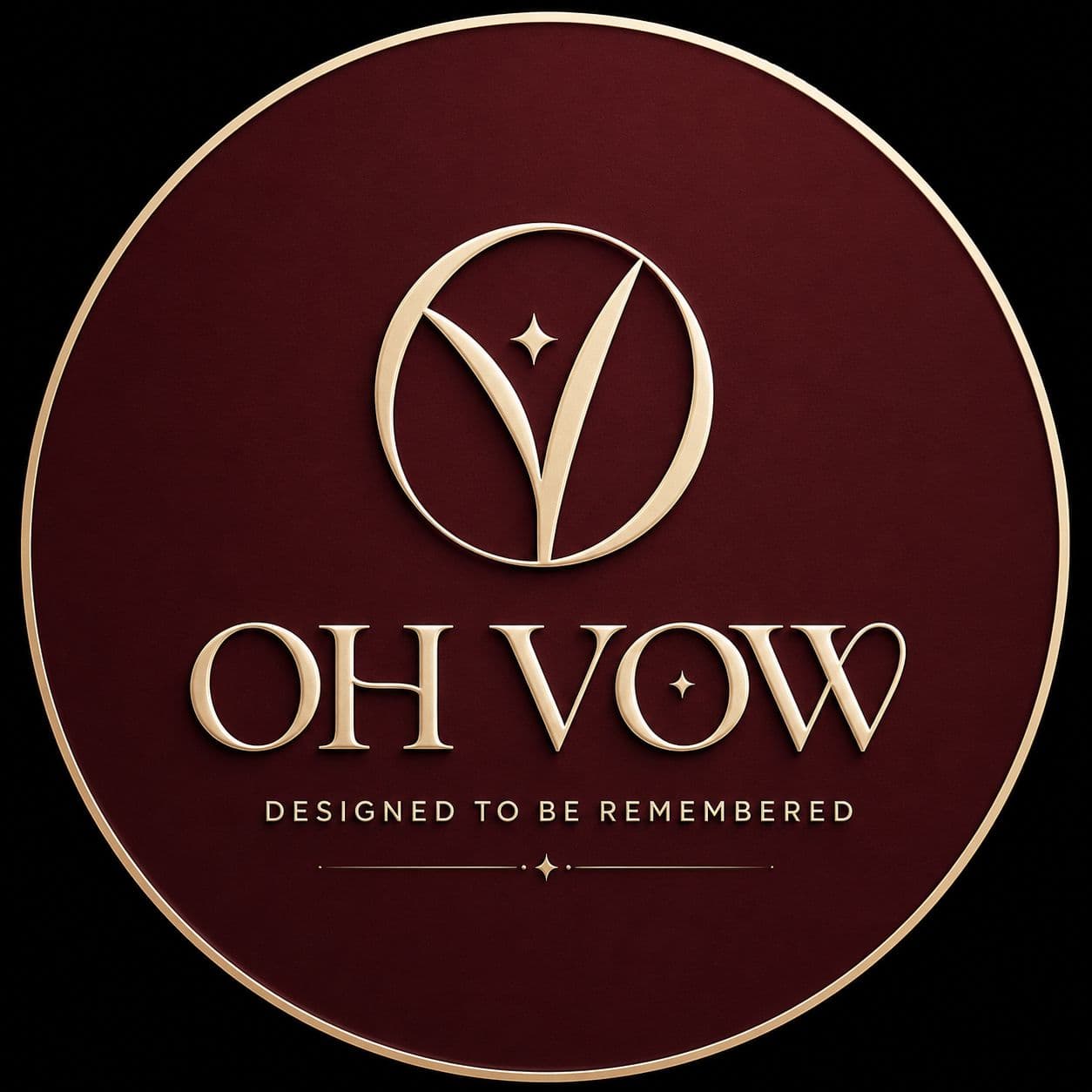 Oh Vow Events logo
